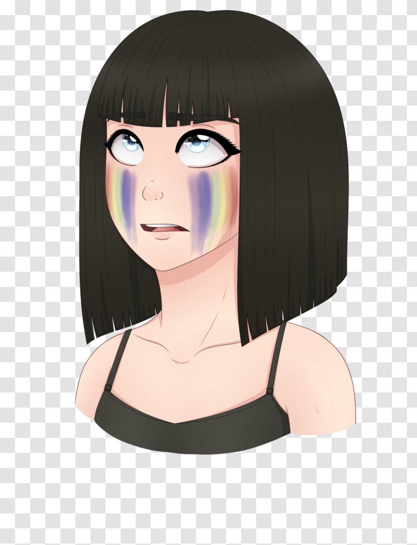 Face Chin Head Cheek Hair - Heart - Maddie Ziegler Transparent PNG