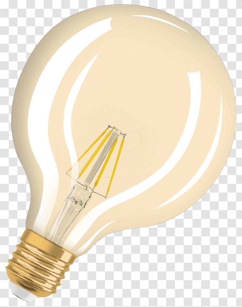 Light-emitting Diode Edison Screw LED Lamp Osram - Dimmer - Led Transparent PNG