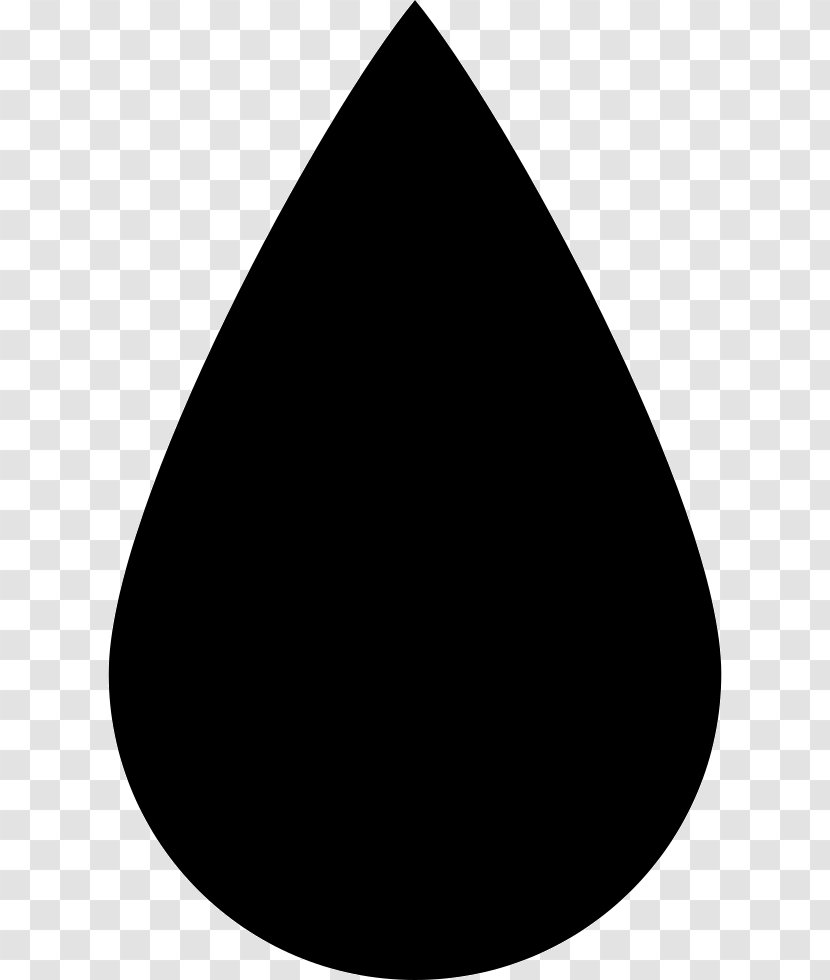 Drop Rain Clip Art - Black - Ink Transparent PNG