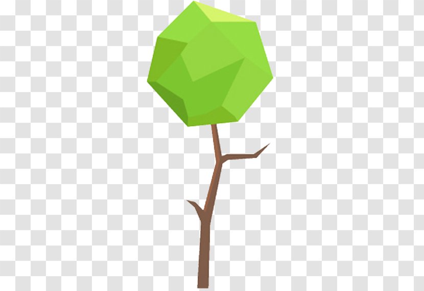 Tree Euclidean Vector - Computer Graphics - Green Diamond Transparent PNG