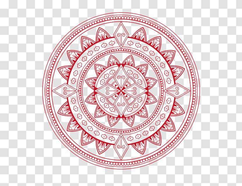 Mandala Ornament Symbol Transparent PNG