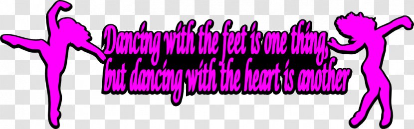 Logo Pink M Font - Purple - Dancing Feet Transparent PNG