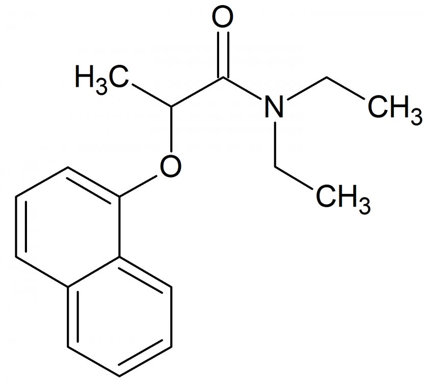 Skeletal Formula Carbaryl Chemical Molecule - Tree - Skeleton Transparent PNG