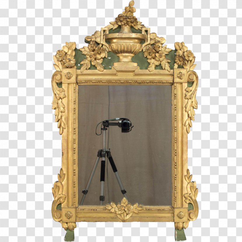 Antique Picture Frames 01504 Image - Brass Transparent PNG