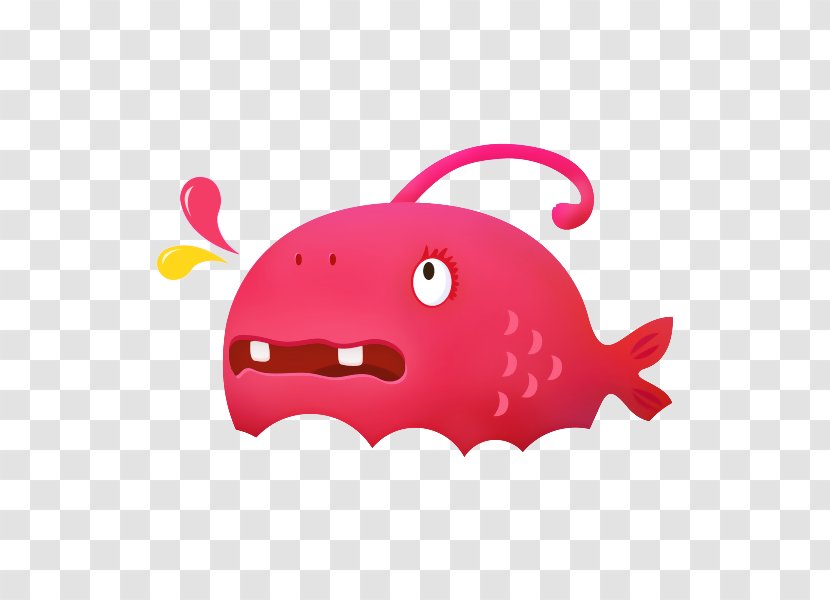 Image Cartoon Fish Animation - Red Transparent PNG