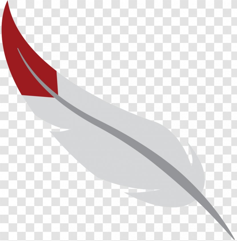 Feather Product Design Line Font Angle - Logo - Beak Transparent PNG