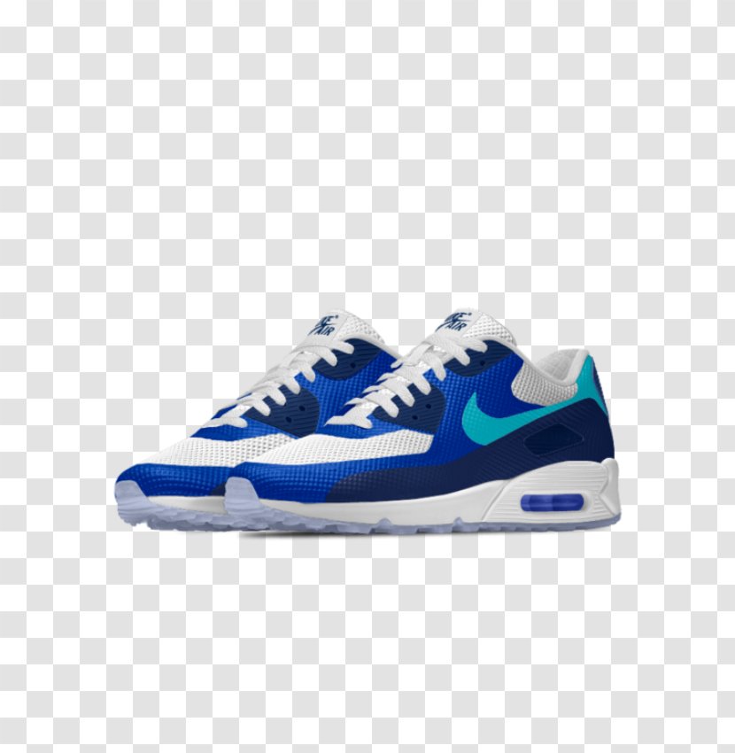 Nike Air Max Free Sneakers Skate Shoe - Electric Blue Transparent PNG