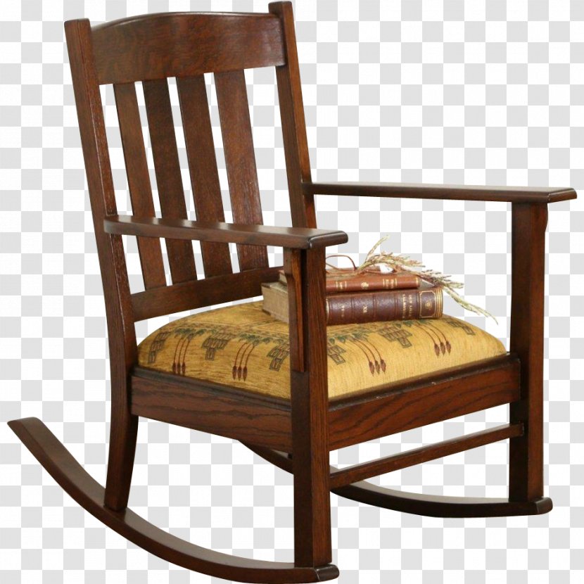 Rocking Chairs Mission Style Furniture Recliner Antique - Chair Transparent PNG
