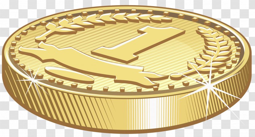 Coin Clip Art - Gold - Clipart Transparent PNG