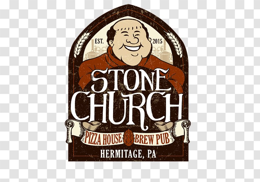 Stone Church Brewpub Pizza Beer Brewing Grains & Malts Brewery - Woodfired Oven Transparent PNG