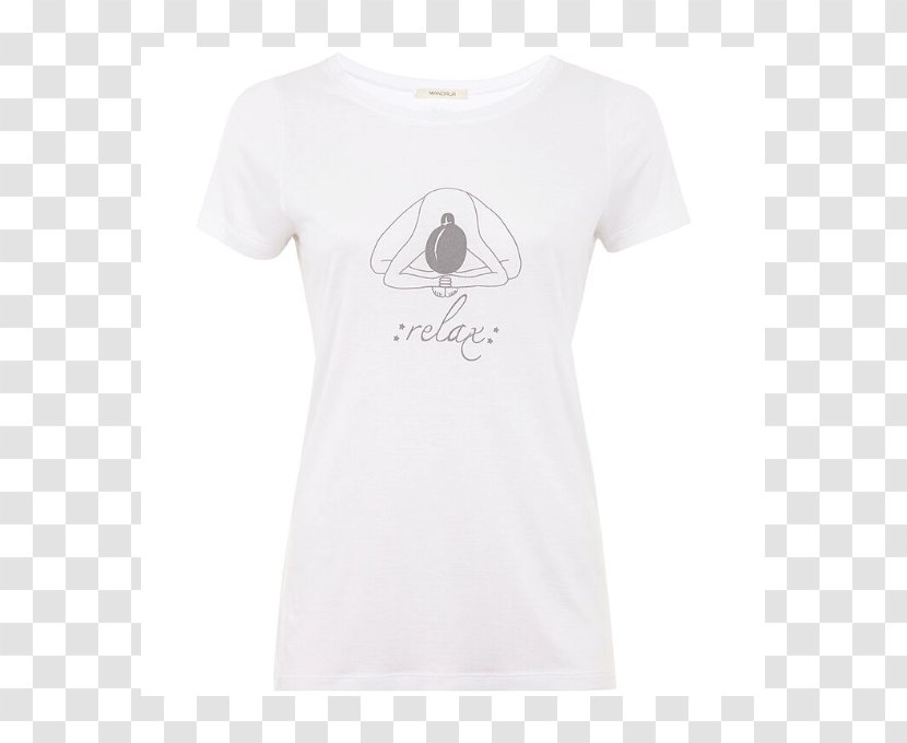 T-shirt Sleeve Neck Font - Mandala Yoga Transparent PNG