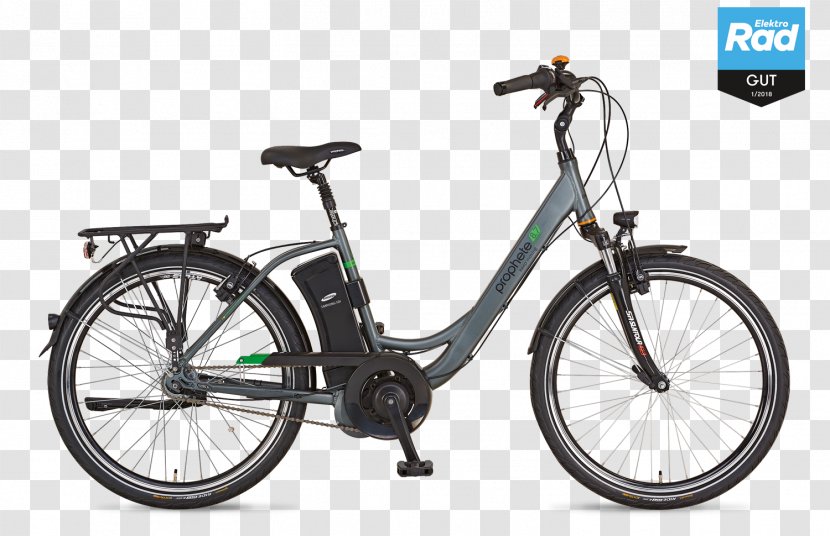 Prophete E-Bike Alu-City Elektro Electric Bicycle City - Portable - E Bike Transparent PNG