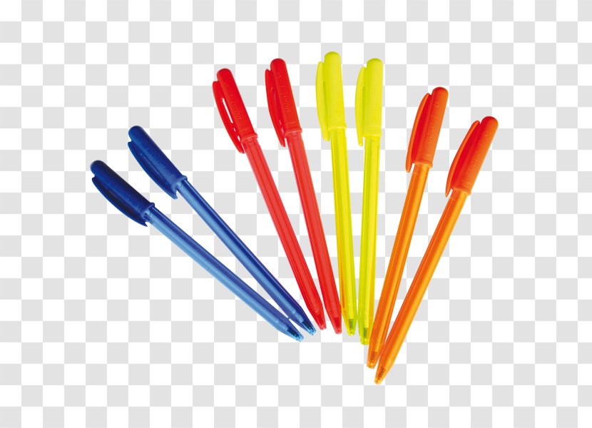 Colored Pencil Pens Blue - Learning Transparent PNG
