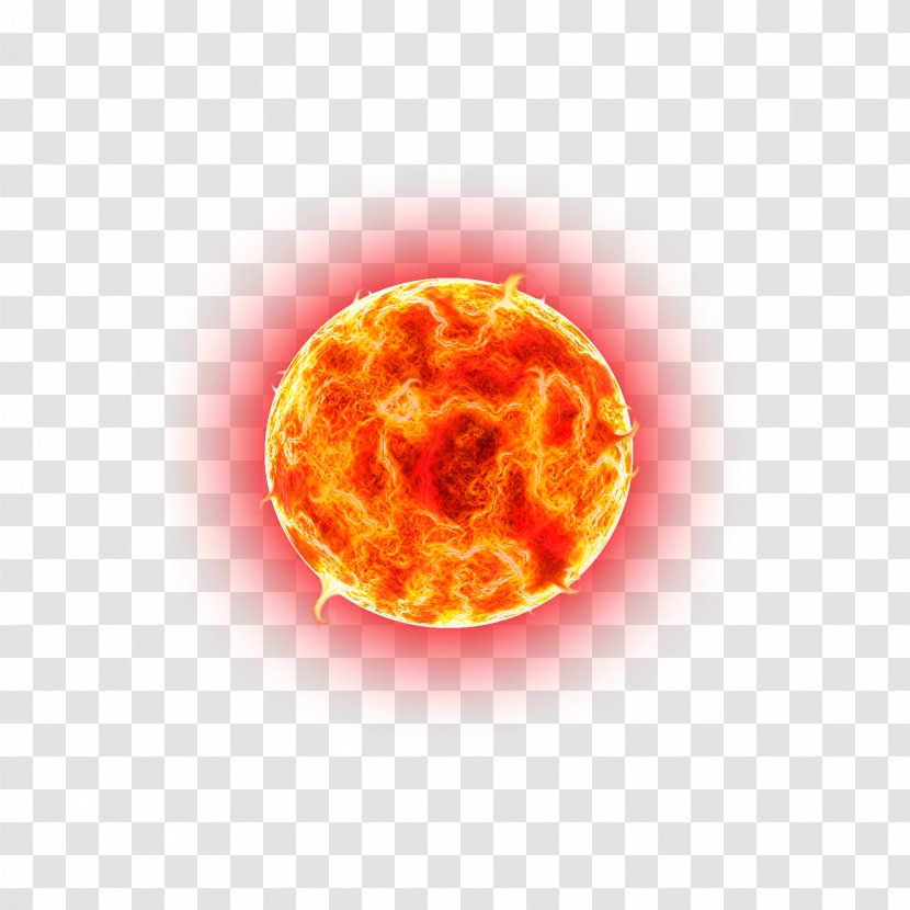 Light Planet Sun Combustion - Meteor - Burning Transparent PNG
