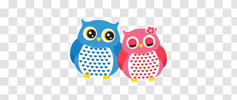 Owl Bird Clip Art - Couple Transparent PNG