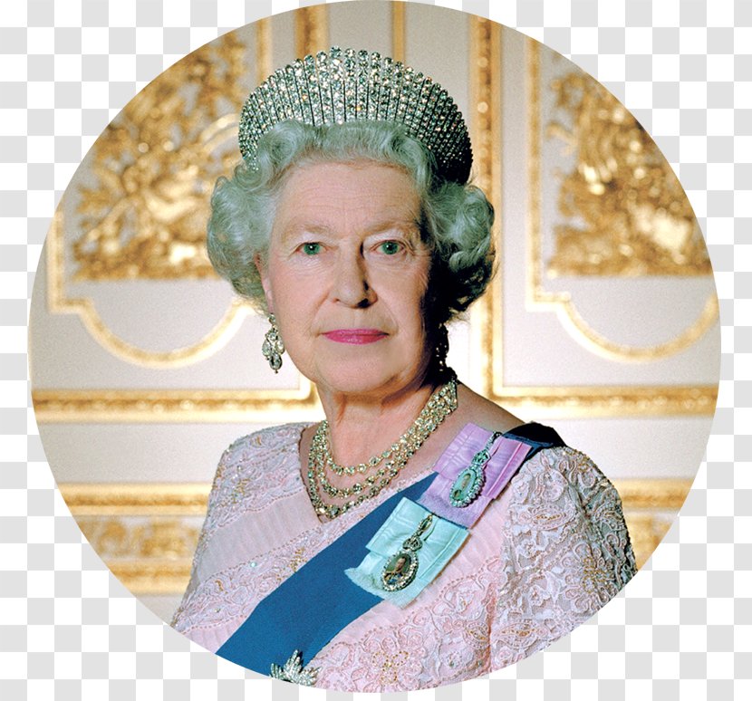 Diamond Jubilee Of Elizabeth II Golden British Royal Family Reign - Ii - Queen Transparent PNG
