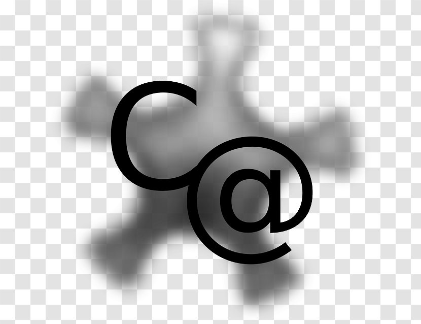 Desktop Wallpaper Clip Art - Monochrome - Email Sign Transparent PNG