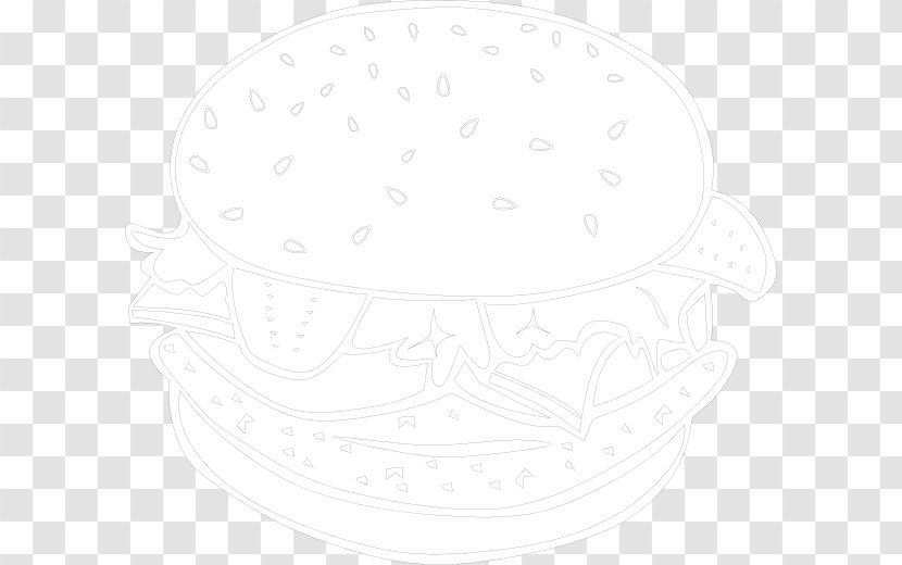 Drawing Line Art Circle - White - Burguer Transparent PNG