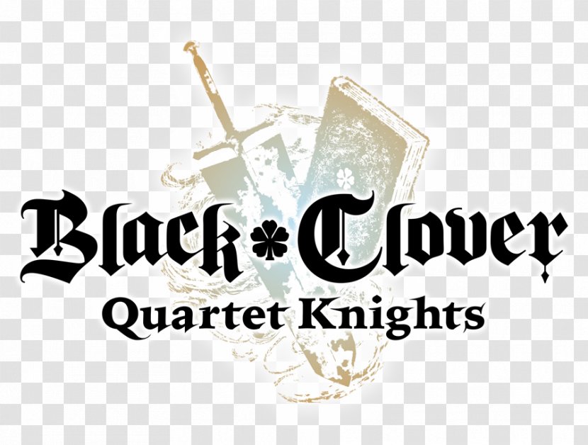 Black Clover: Quartet Knights Logo PlayStation 4 - Clover Enterprises Transparent PNG