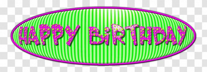 Birthday Symbol Banner - Text Transparent PNG