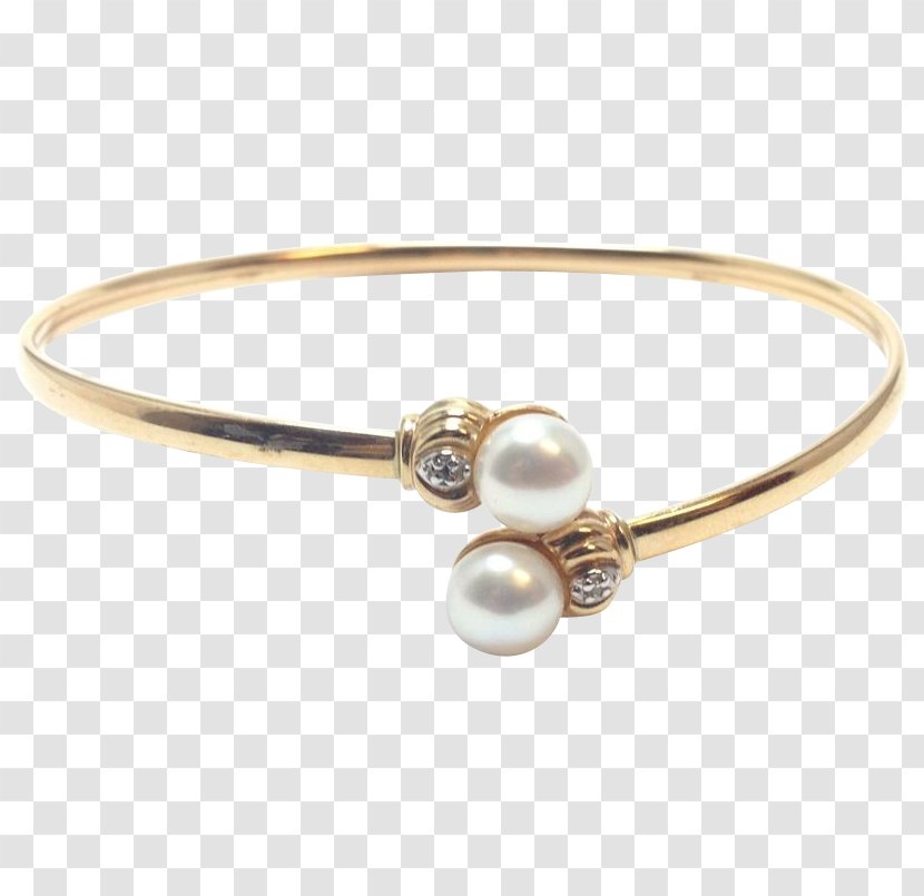 Pearl Bangle Bracelet Body Jewellery - Fashion Accessory Transparent PNG