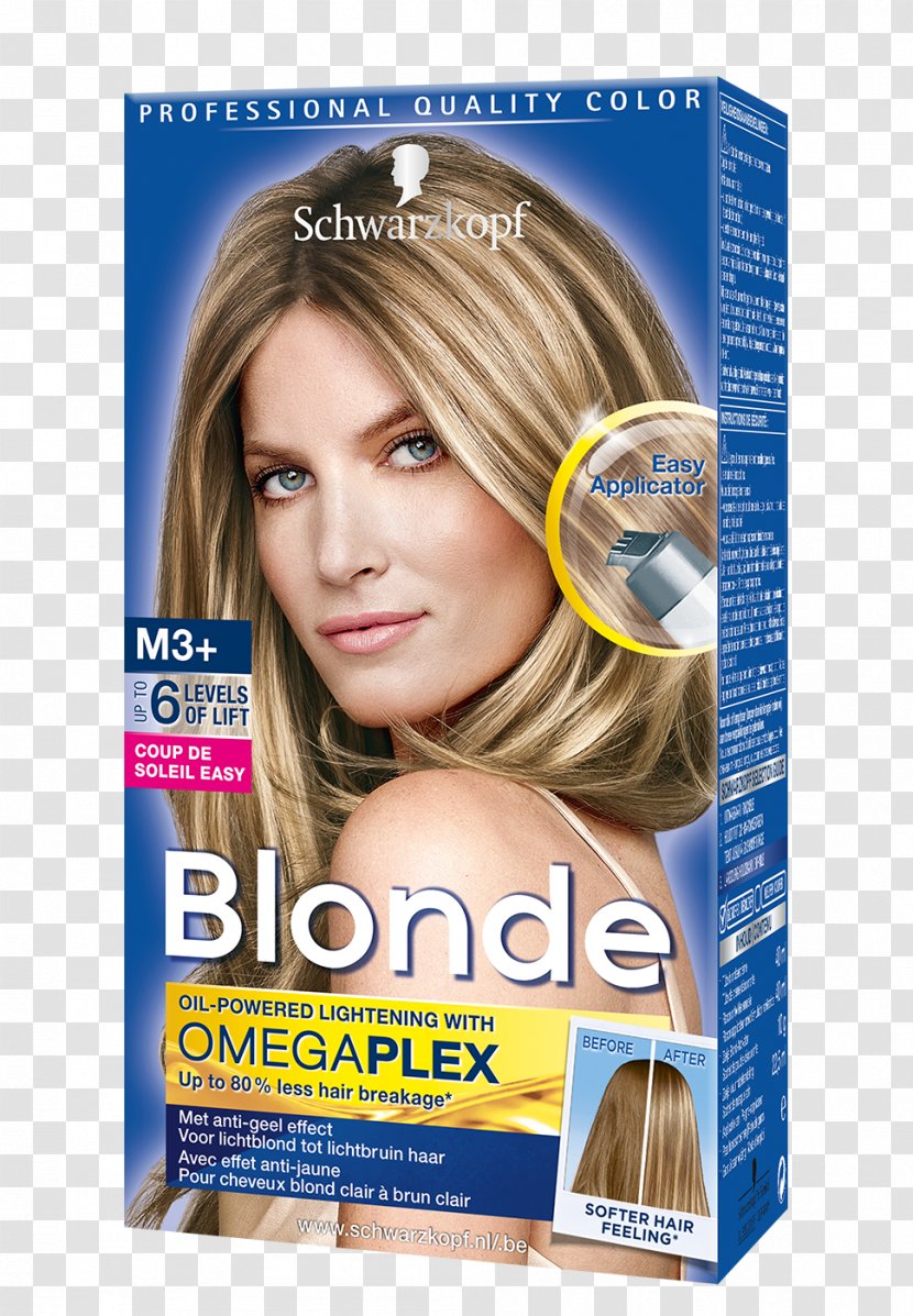 Blond Hair Coloring Schwarzkopf Capelli Transparent PNG