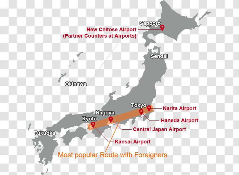 Awaji Island Okinawa Japanese Archipelago Map Transparent PNG
