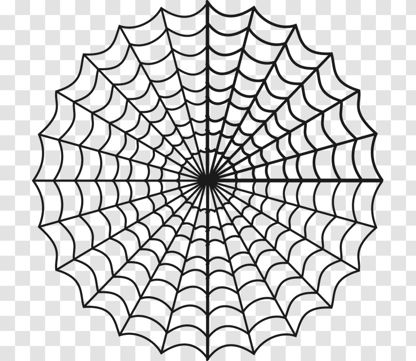 Spider-Man Spider Web Clip Art - Drawing - Blue Minimalistic Circular Pattern Dialog Backgrou Transparent PNG