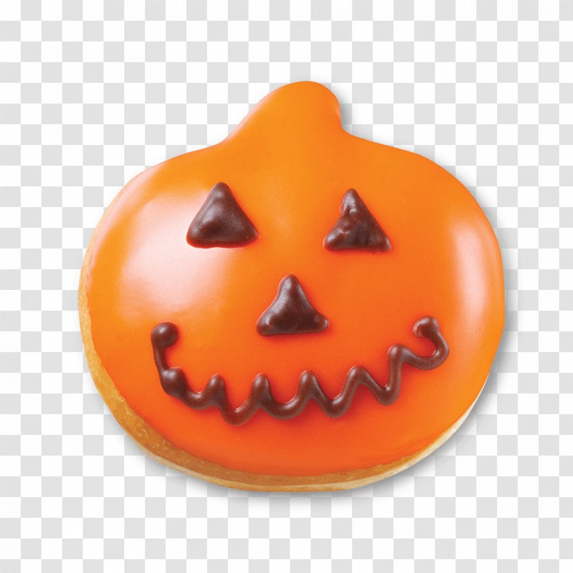 Dunkin' Donuts Krispy Kreme Frosting & Icing Caramel Apple - Dunkin - Trick Or Treat Transparent PNG