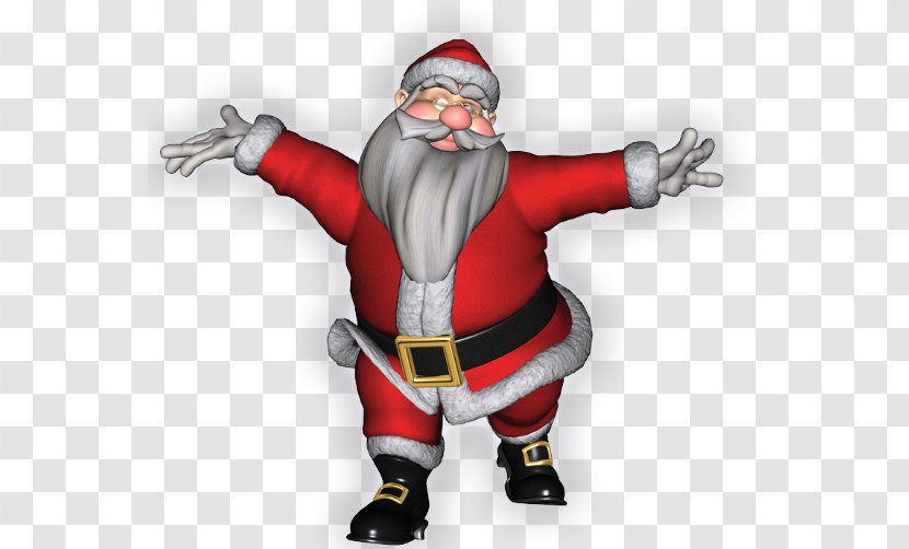 Santa Claus Figurine Transparent PNG