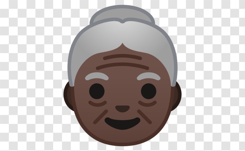 Dark Skin Human Color Face Woman - Smile Transparent PNG