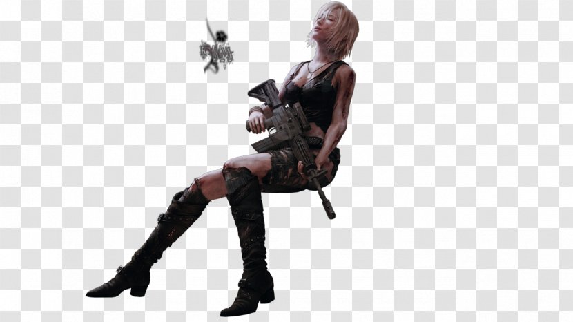 Parasite Eve Aya Brea Video Game Character Female - Heart - Watercolor Transparent PNG