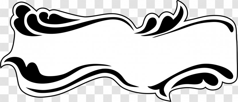Drawing Clip Art - Black And White - Flourish Transparent PNG