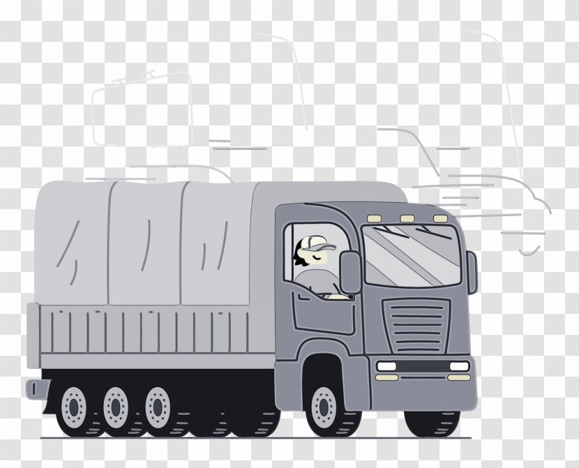 Commercial Vehicle Cargo Truck Car Model Car Transparent PNG