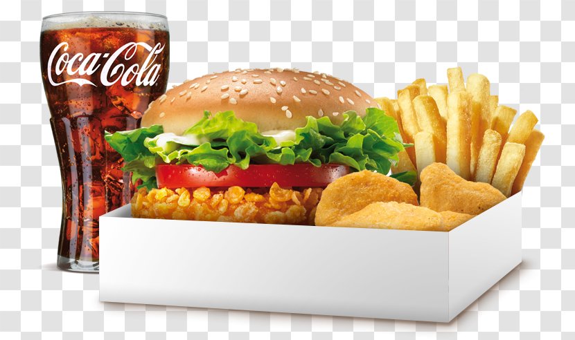 French Fries Whopper Cheeseburger Full Breakfast Hamburger - Burger Restaurant Transparent PNG