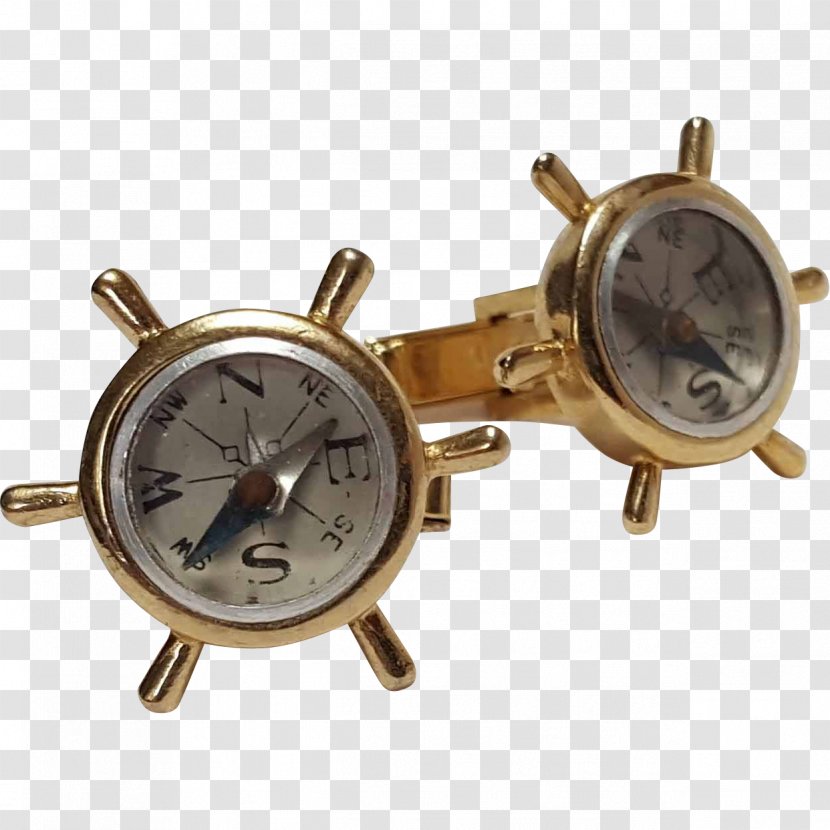 01504 Metal - Brass - Compass Transparent PNG