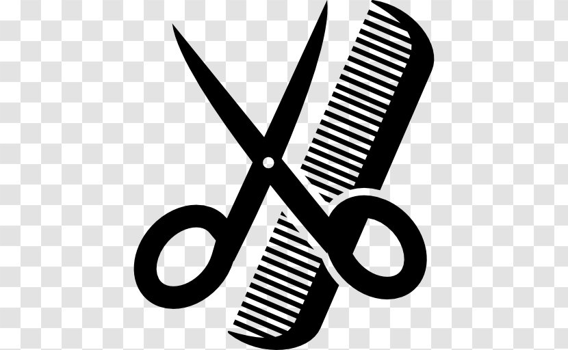 Comb Scissors Hairdresser Hairstyle Transparent PNG