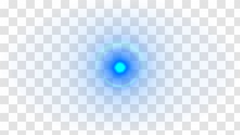 Light Blue Lens Flare Camera - Creative Effect Transparent PNG