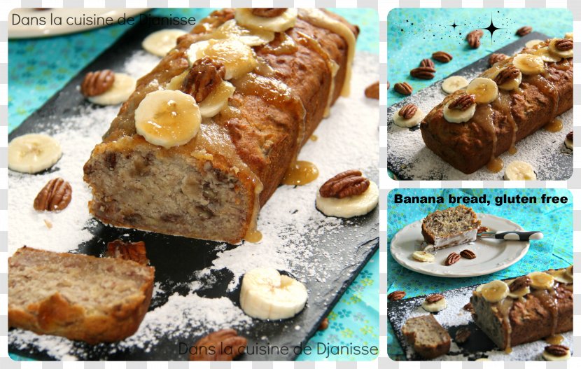 Banana Bread Crumble Recipe Baking Transparent PNG