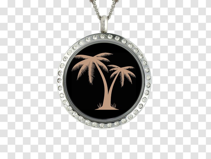Locket Necklace Charms & Pendants Charm Bracelet Jewellery - Chain - Brown Tree Transparent PNG
