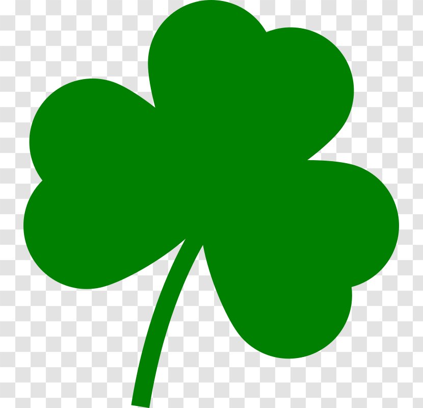 Saint Patrick's Day Ireland Shamrock Four-leaf Clover - Holiday - Transparent PNG