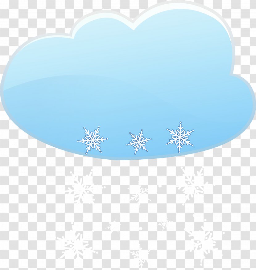 Snowflake - Turquoise - Meteorological Phenomenon Transparent PNG