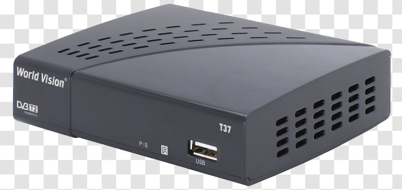 Cable Converter Box DVB-T2 Digital Video Broadcasting Set-top - Stereo Amplifier - Multimedia Transparent PNG