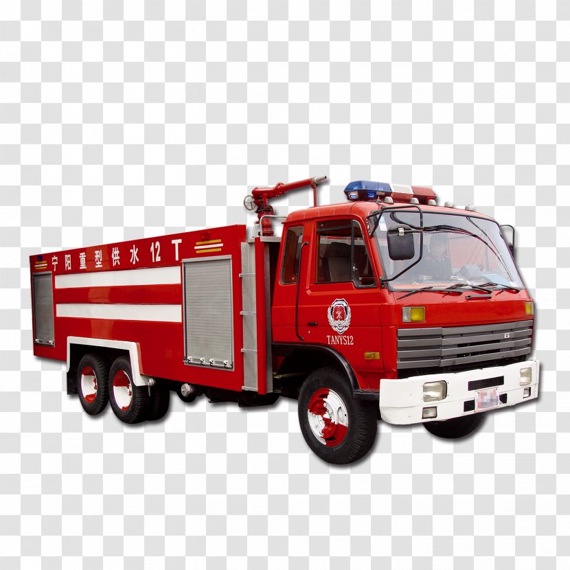 Fire Engine Extinguisher Firefighting - Protection Engineering - Creative Image Transparent PNG