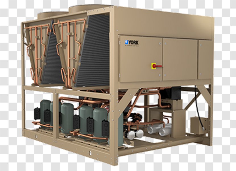 Water Chiller Johnson Controls Manufacturing Condenser - Refrigeration Transparent PNG