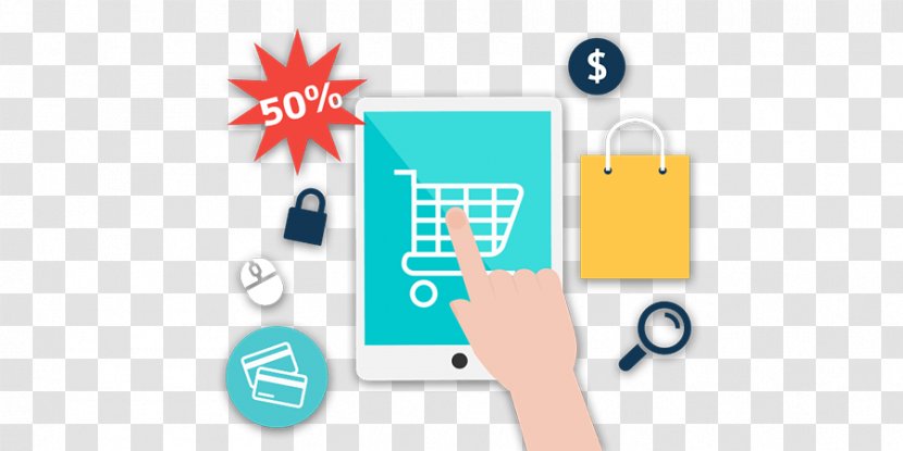 Digital Marketing E-commerce Strategy Management - Logo - Mobile Shop Transparent PNG