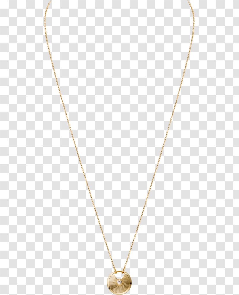 Locket Charms & Pendants Cartier Necklace Carat - Chain Transparent PNG