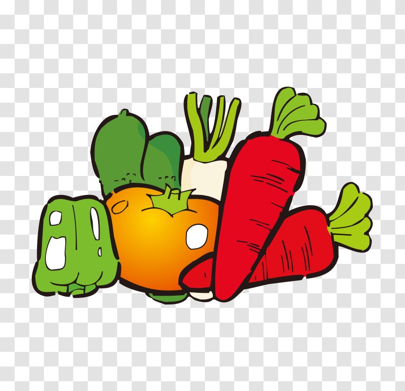 Carrot Food Tomato Clip Art - Hand - Food,vegetables Transparent PNG
