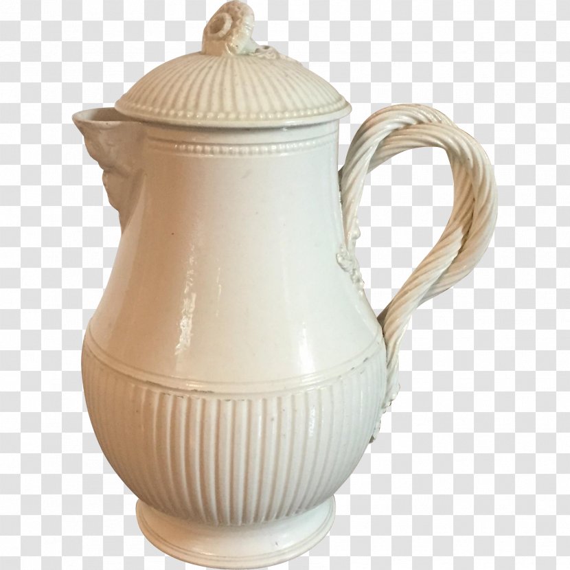 Jug Ceramic Pitcher Mug Creamware - Pottery Transparent PNG