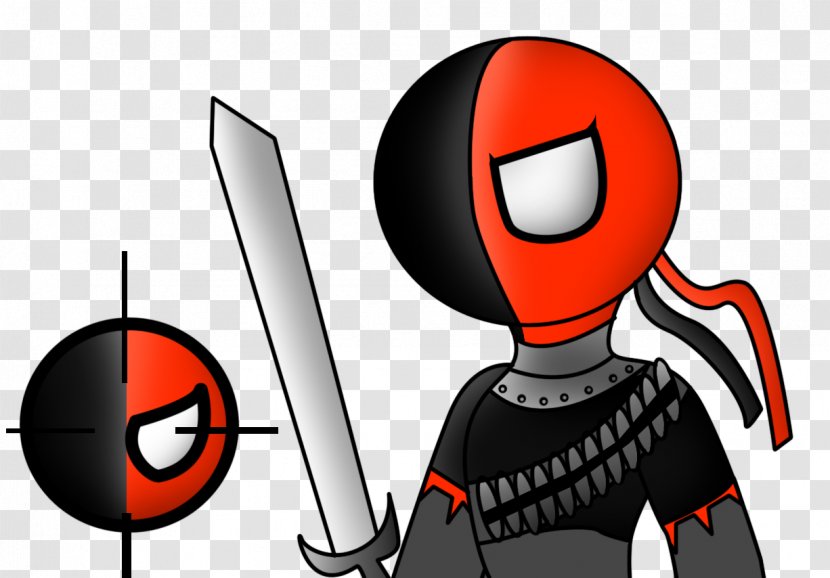 Deathstroke Deadpool Graphic Design - Cartoon Transparent PNG